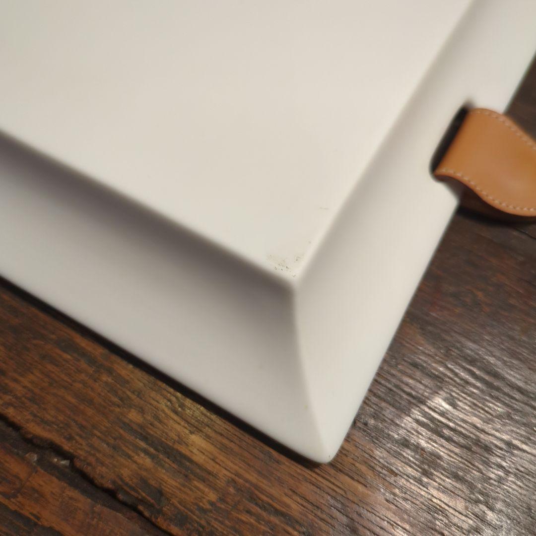 真*理様 エルメス　ヴィドポッシュ　トレイ　シェブロン　マルチトレー　陶器　セリ