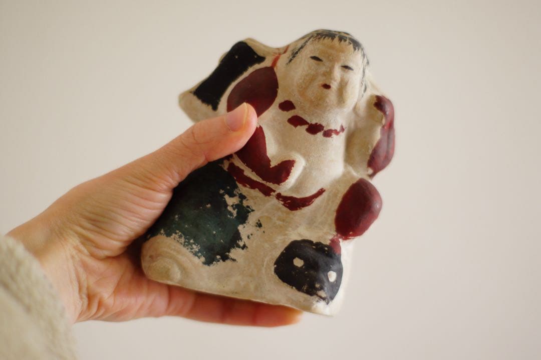 赤坂　土人形　金太郎