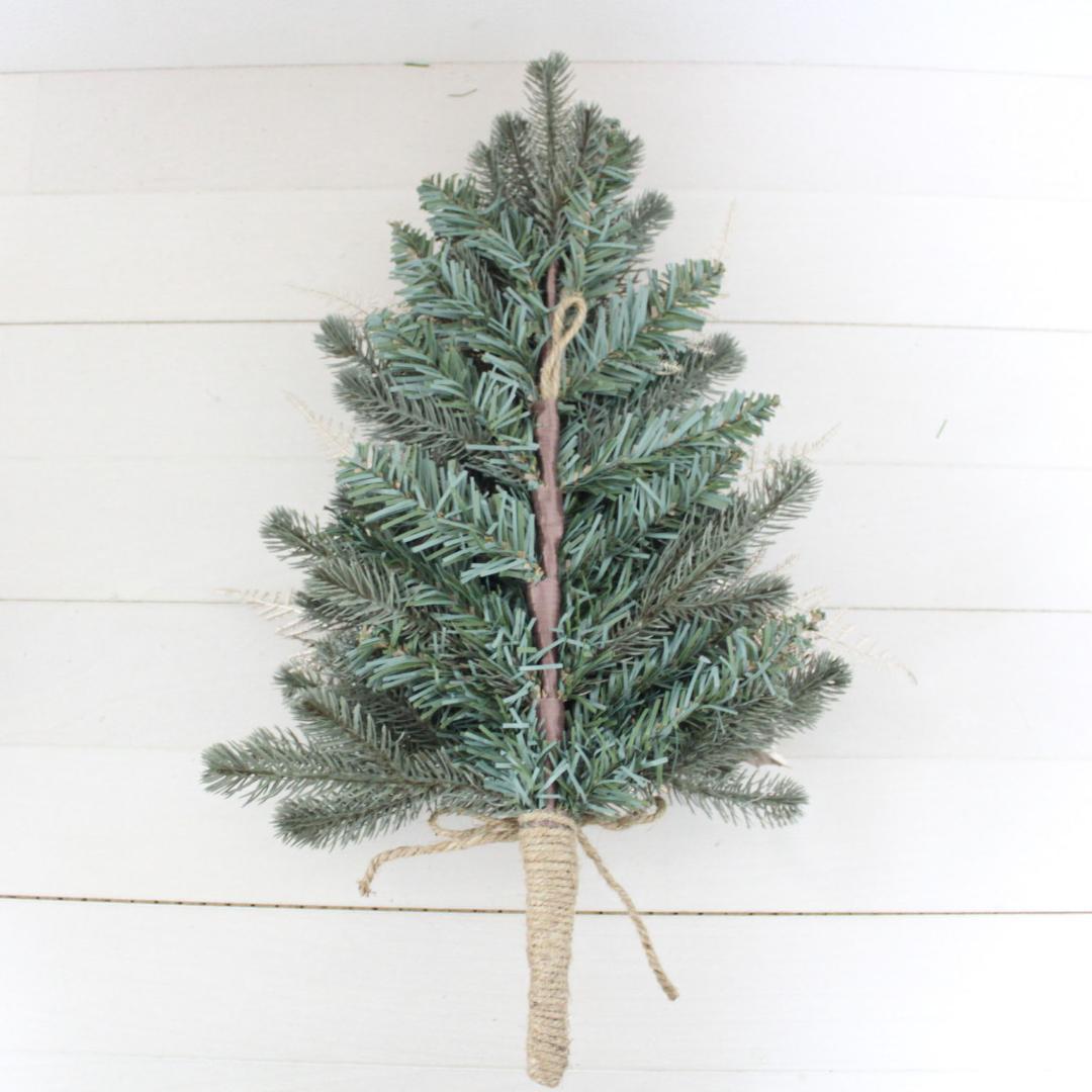 壁に掛けるクリスマスツリー リースタイプのクリスマスツリー　Z1051