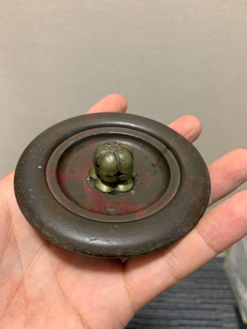 鉄瓶 龍文堂 上田造 上田照房 紫藤蓋 高浮雕 筒型 茶器 茶道具