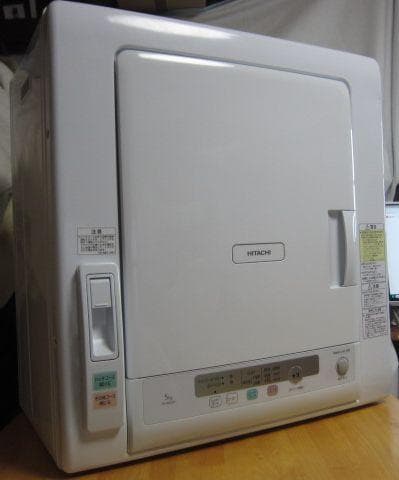 動作確認、簡易清掃済！　2023年製 日立衣類乾燥機 DE-N50HV　5ｋｇ