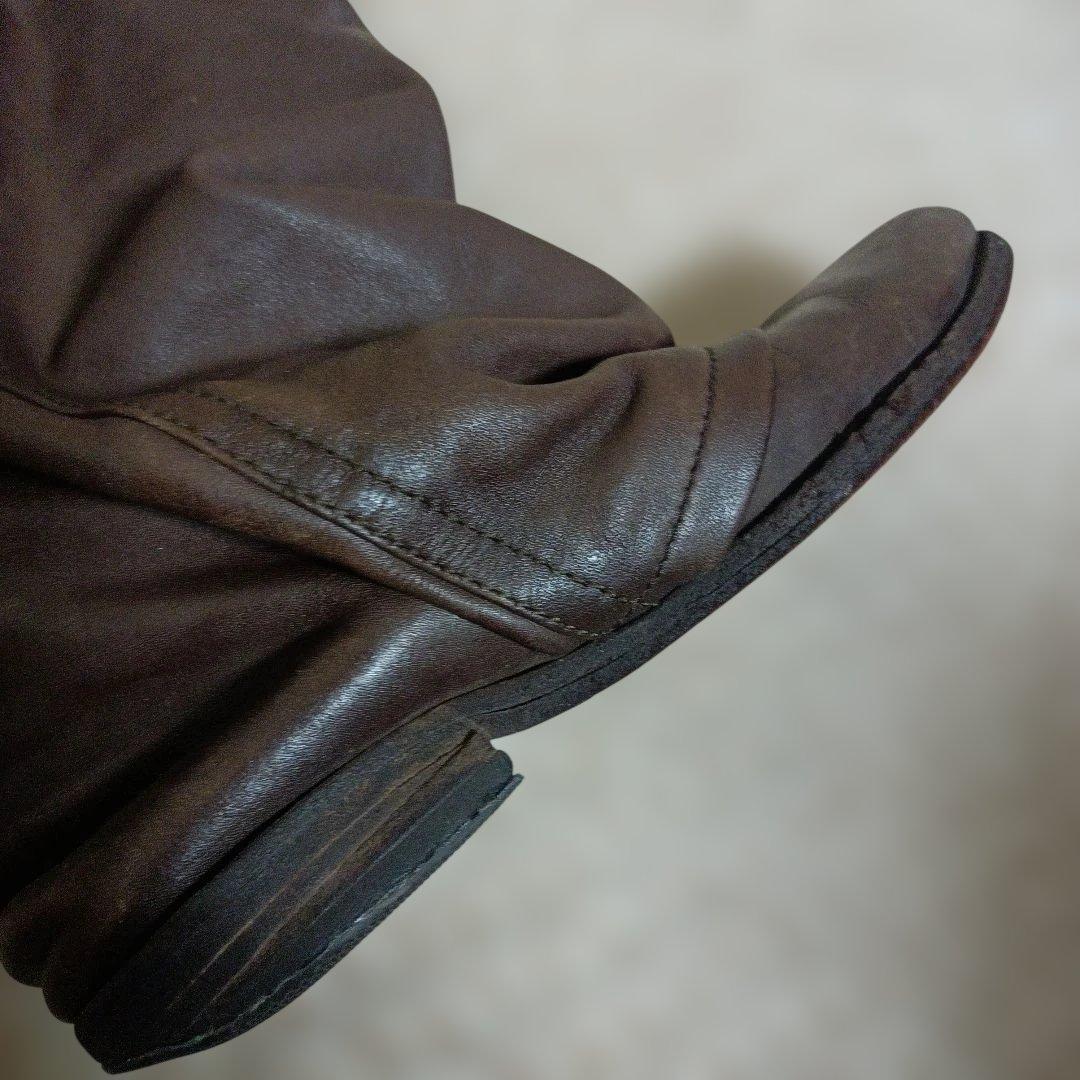 希少！ズッカ　zucca パンツブーツ　ナウシカブーツ　くしゅくしゅブーツ