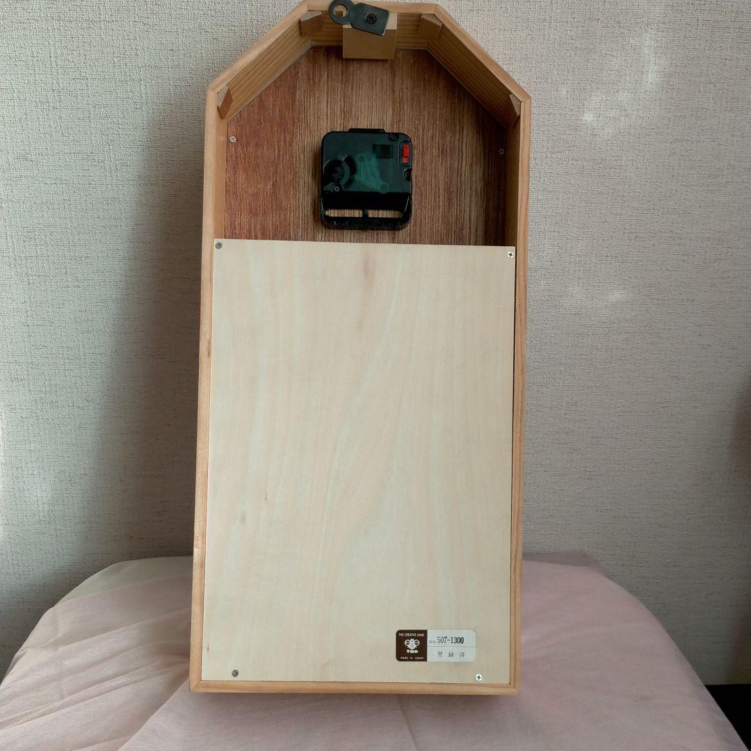 ハンドメイド柱時計ウエディング　昭和レトロ