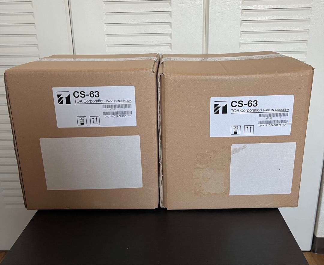 TOA ワイドホーンスピーカー　6W CS-63 2個セット