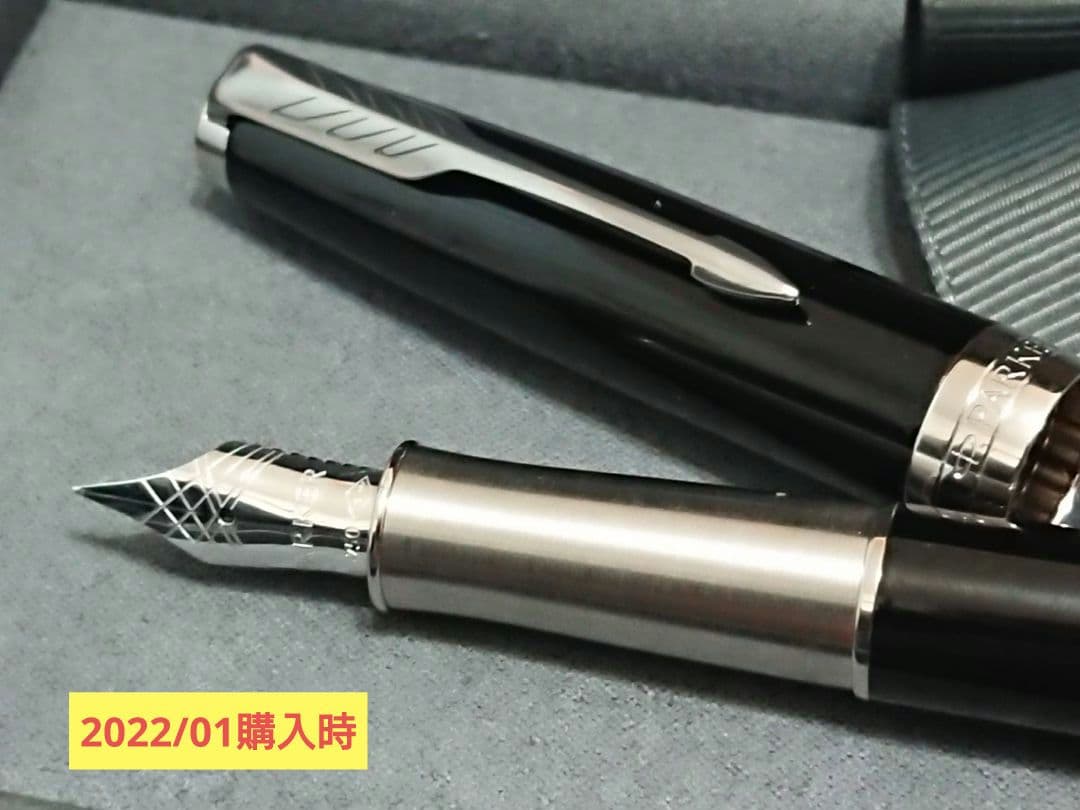 Parker ソネット 万年筆 ラックブラックCT XF（未使用コンバーター付）