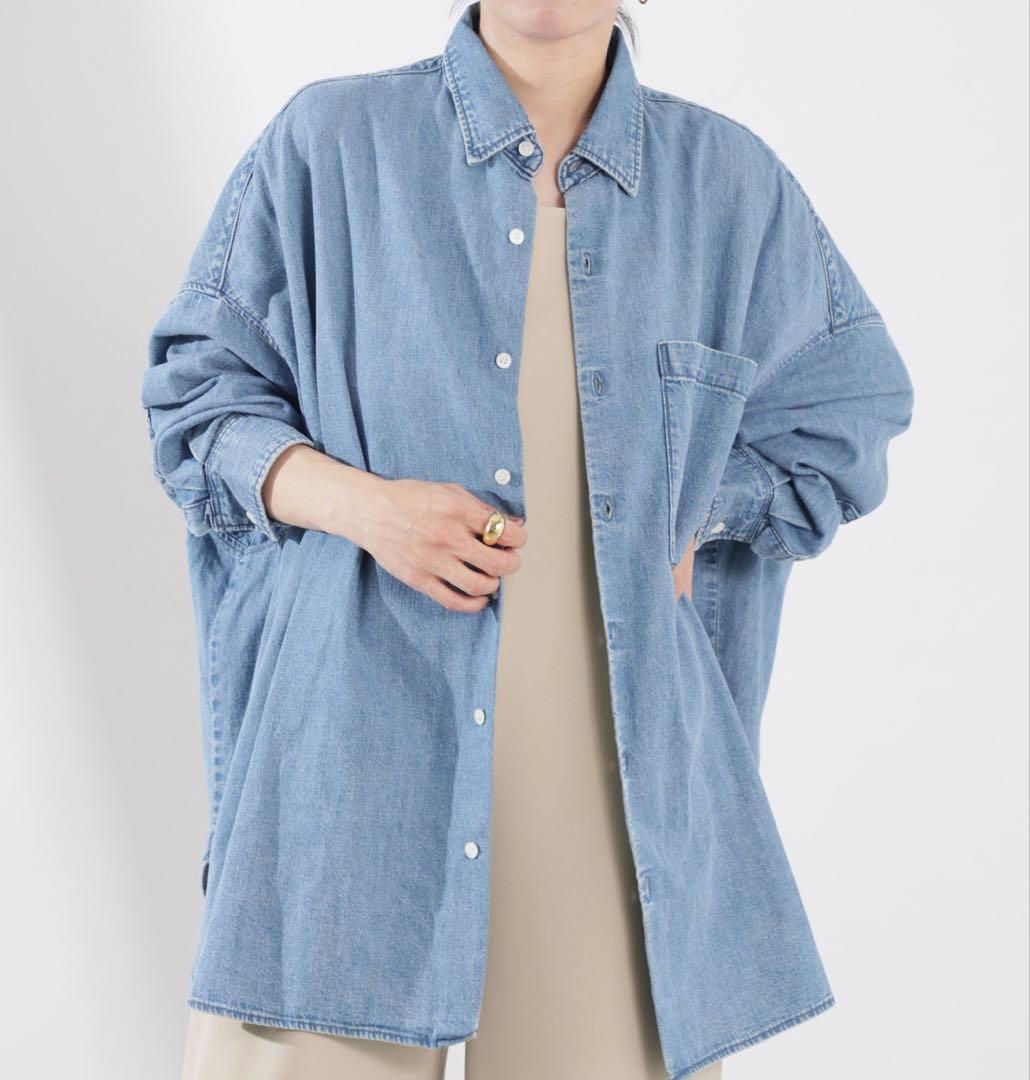 upper heights デニムシャツ THE LAZY MANON サイズ0