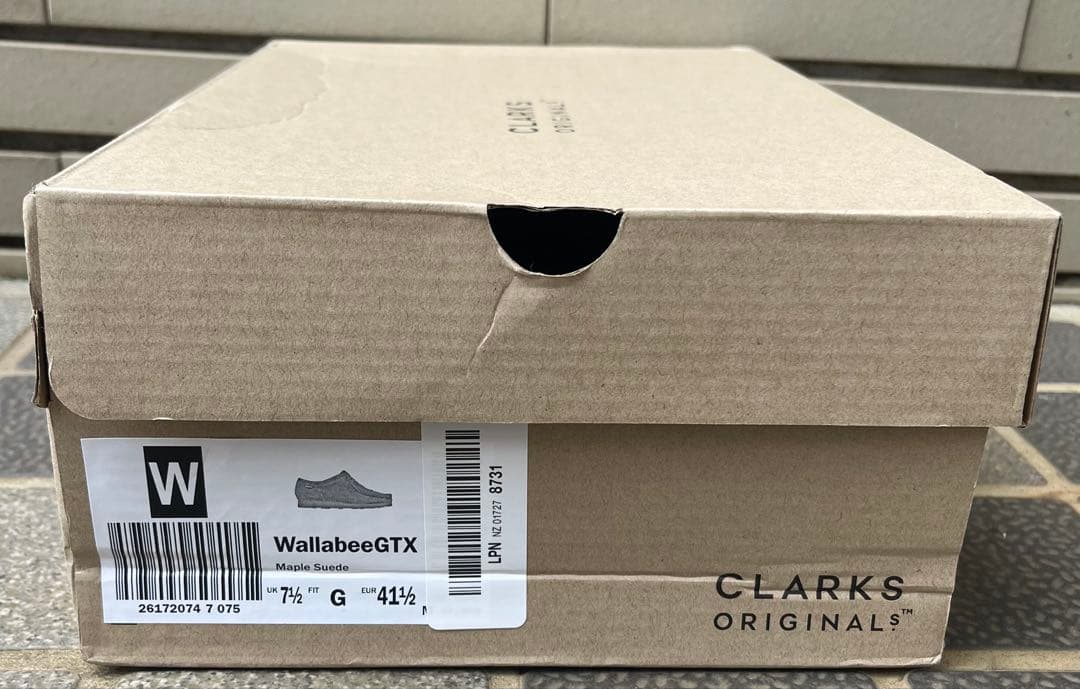 CLARKS ORIGINALSwallabeeワラビーmaple suede