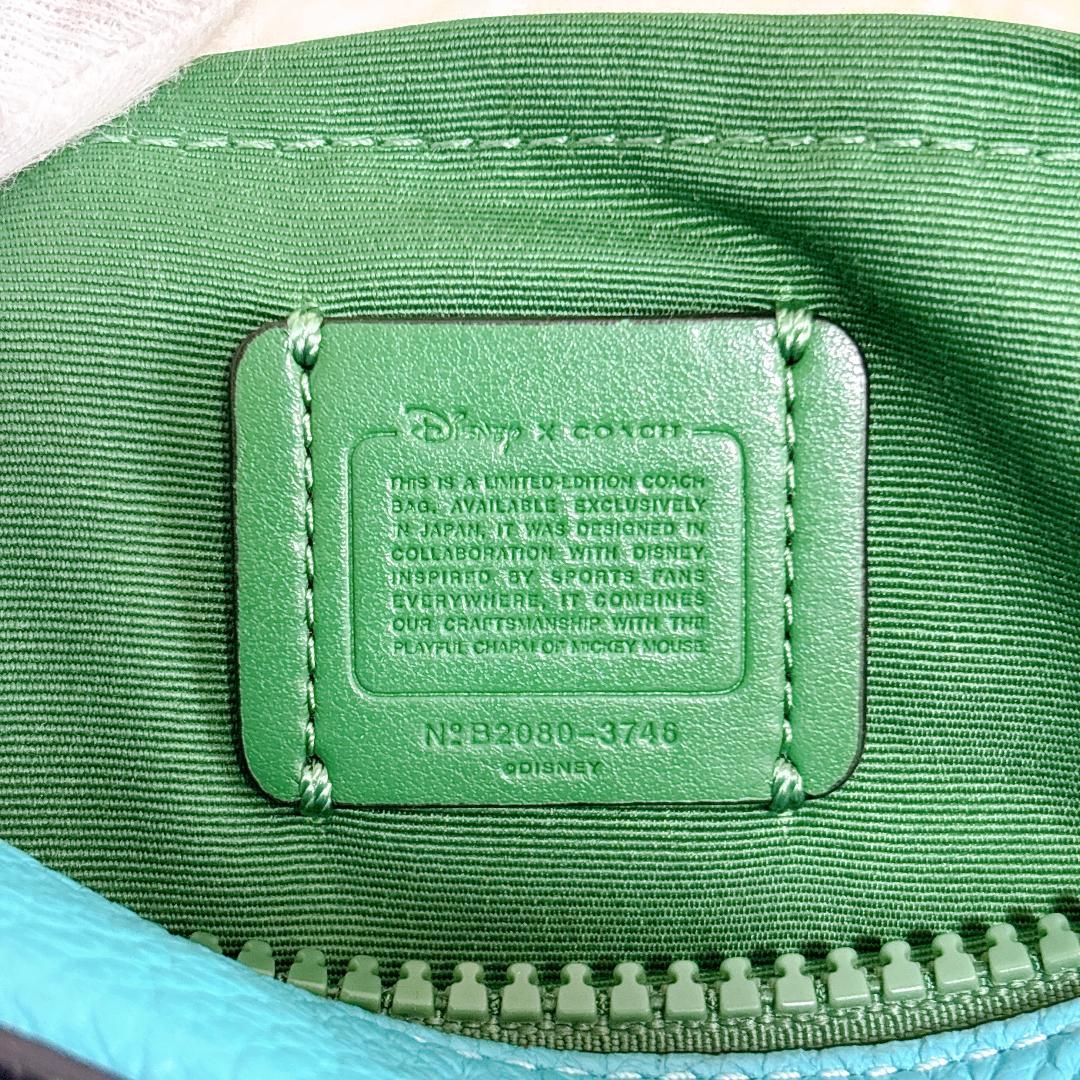 【極美品】コーチ COACH ボディバッグ ディズニーコラボ レザー