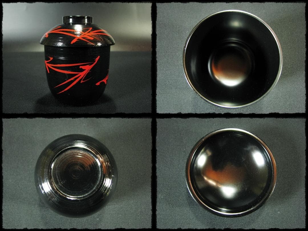 懐石道具揃え 小丸椀 煮物椀 他15種39点 茶道具 懐石家具 化粧箱 g10