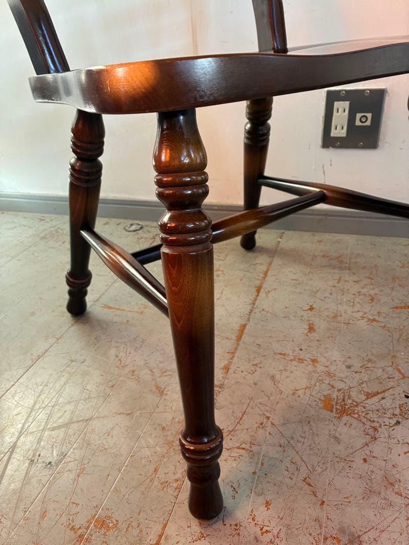 飛騨産業 HIDA キツツキ スピンドル　ダイニングチェア オーク無垢材