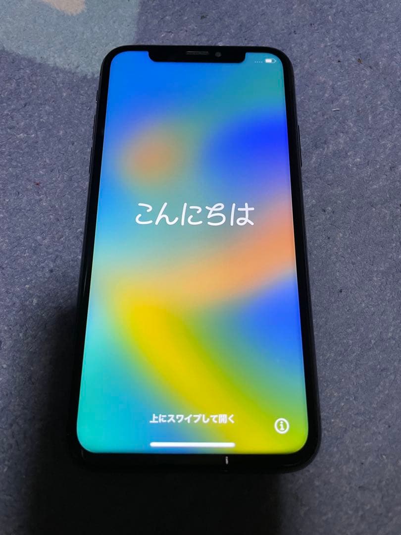 iPhone X 背面割れあり　256GB バッテリー状態100%