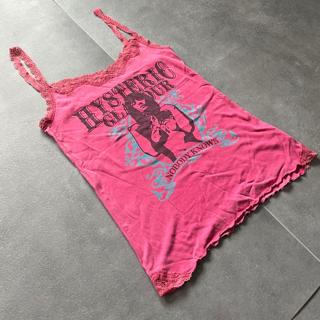 00’s hysteric glamour camisole pink ピンク