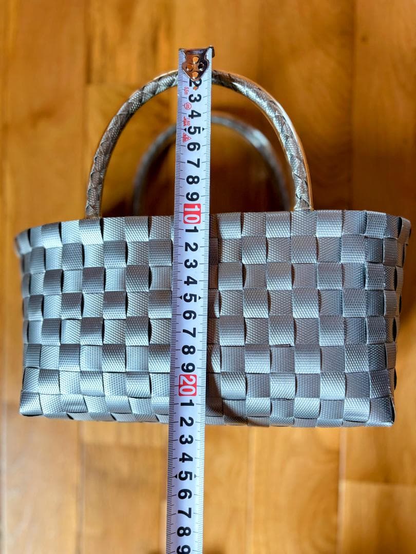 weeksdays ベトナムのかご　XL・XSサイズ　シルバー 2個セット