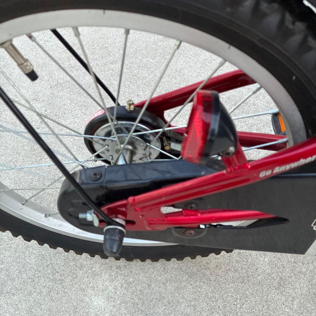 JEEP子供用自転車　18インチ　赤　直接引き取り