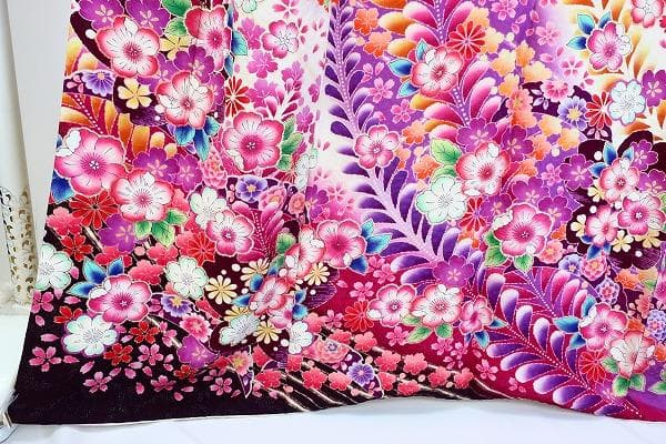 ★専用★振袖 辻が花 オフホワイト 銀通し 身丈165cm お洒落 フォーマル