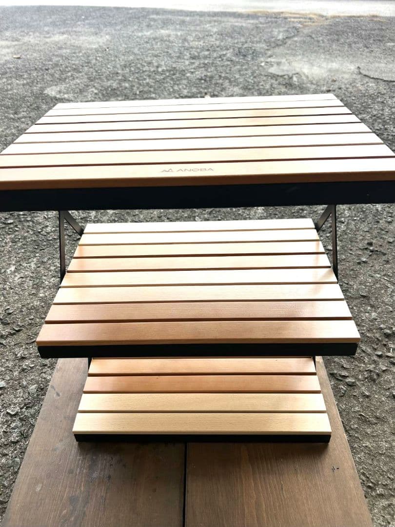 ANOBA 2トーンウッドラック3段 オシャレサイトに 人気！