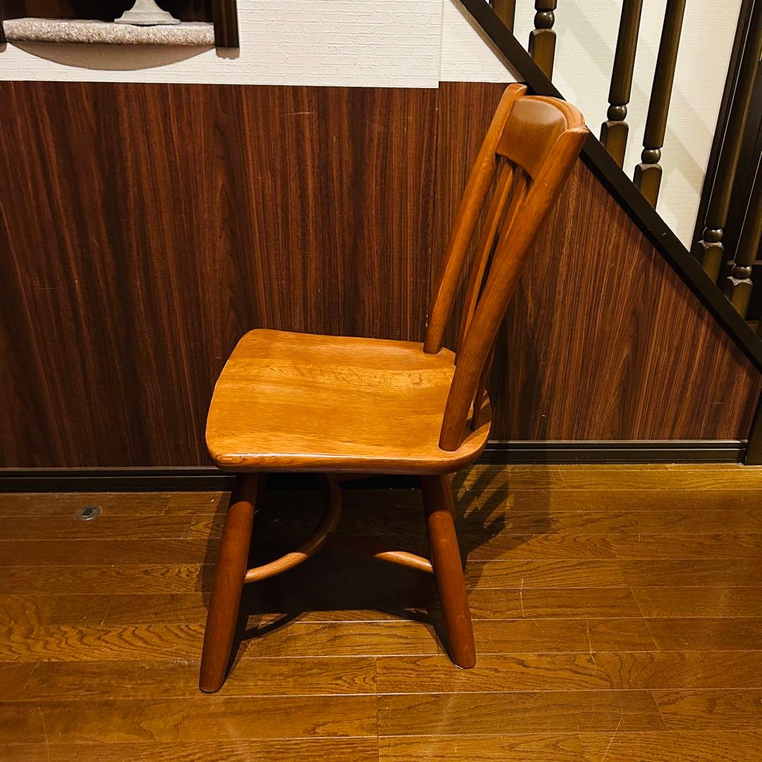 【良品】柏木工 Kashiwa ダイニングチェア ウィンザーチェア ②