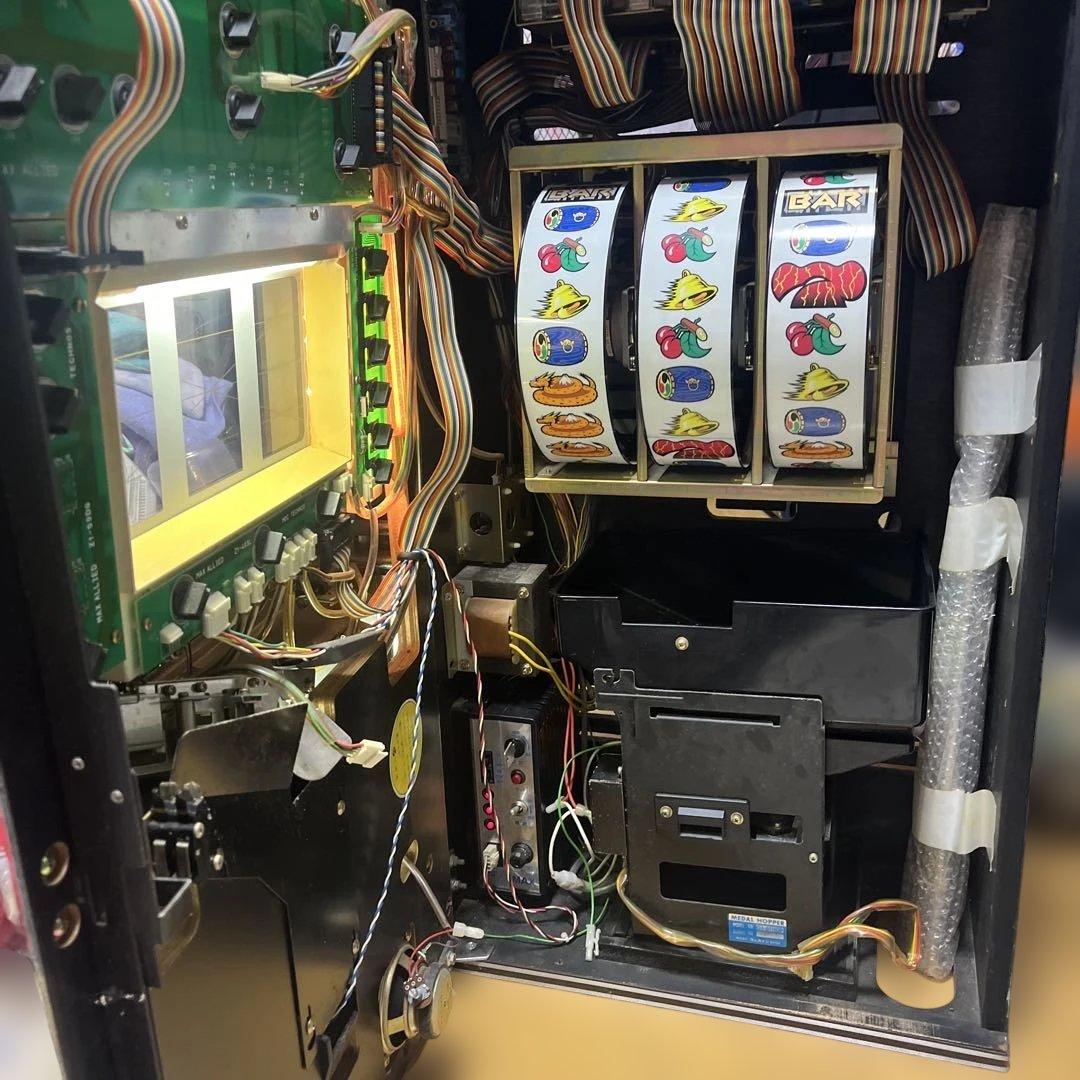 【送料無料】　パチスロ実機　裏物　風神雷神