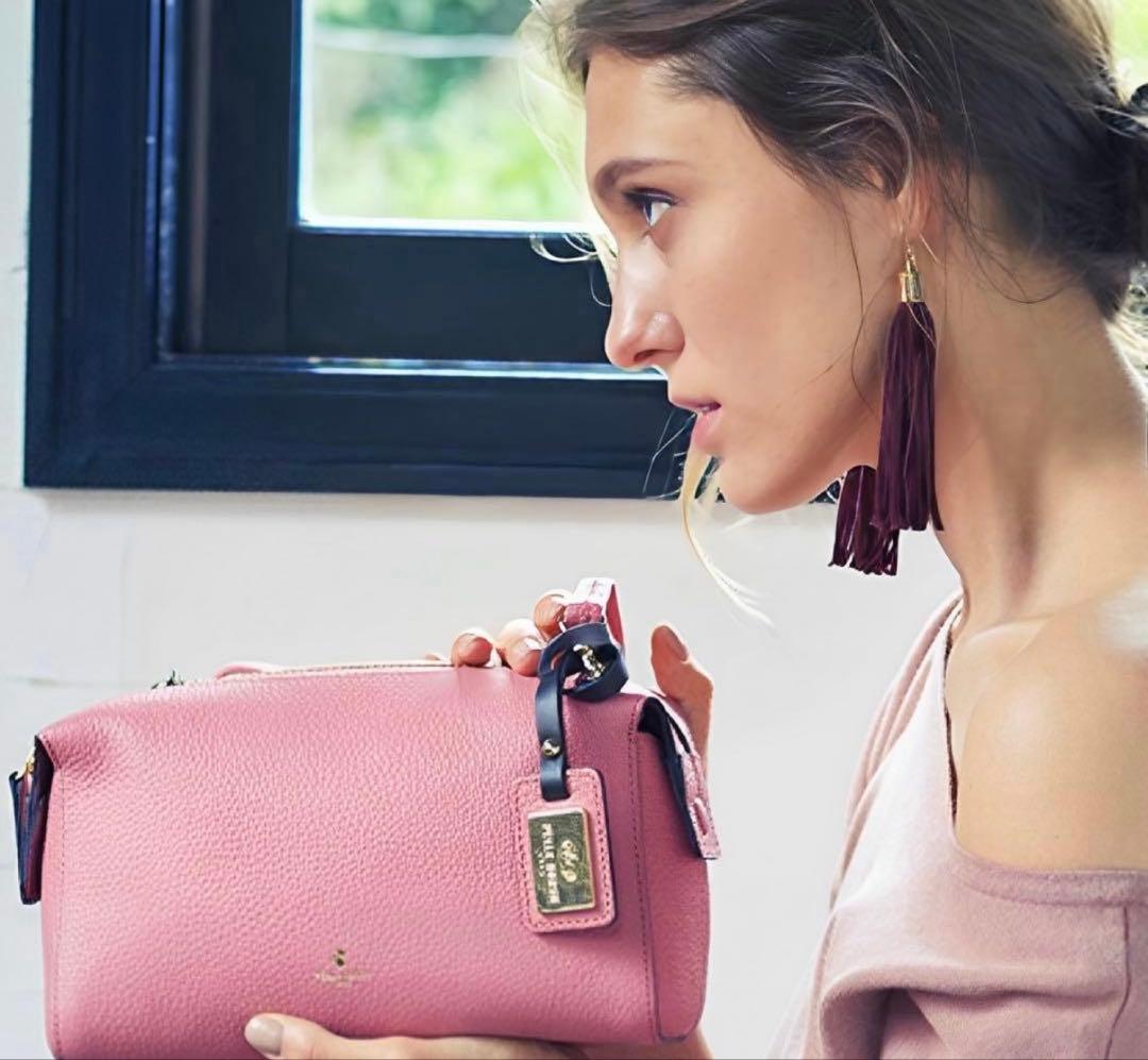 【新品】PELLE BORSA ペレボルサ レネット ショルダーバッグ ピンク