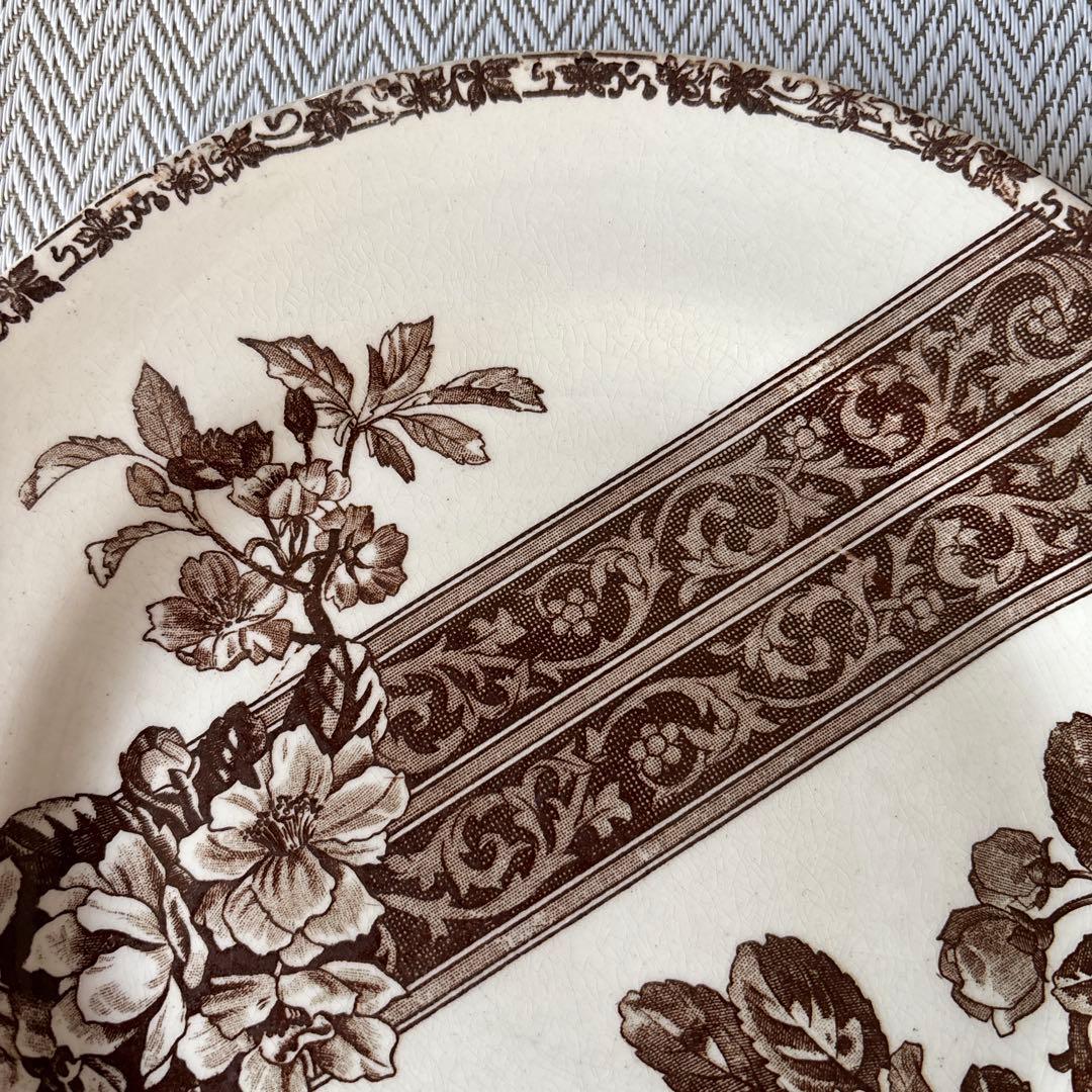 ⭐️フランスアンティーク⭐️エミールブルジョワ⭐️ディナープレート⭐️