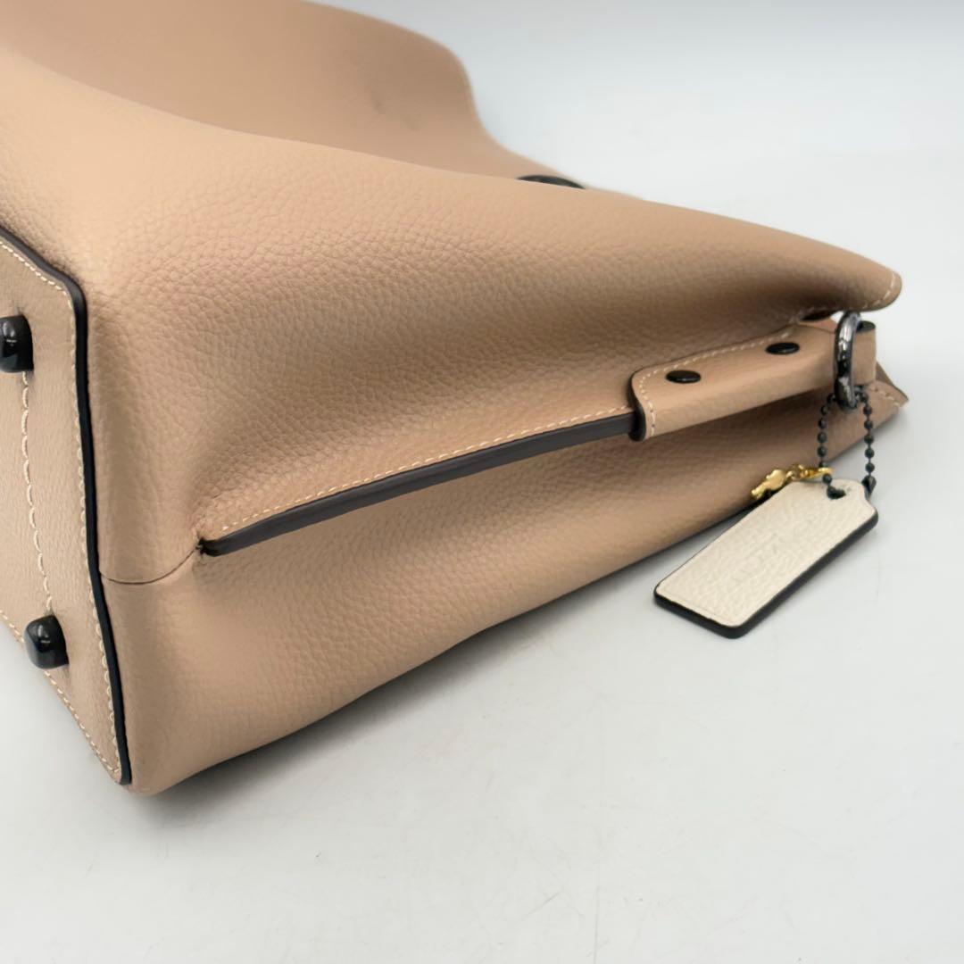 コーチ ウィロウ ショルダーバッグ 2way ブラウン 1018-S7091o