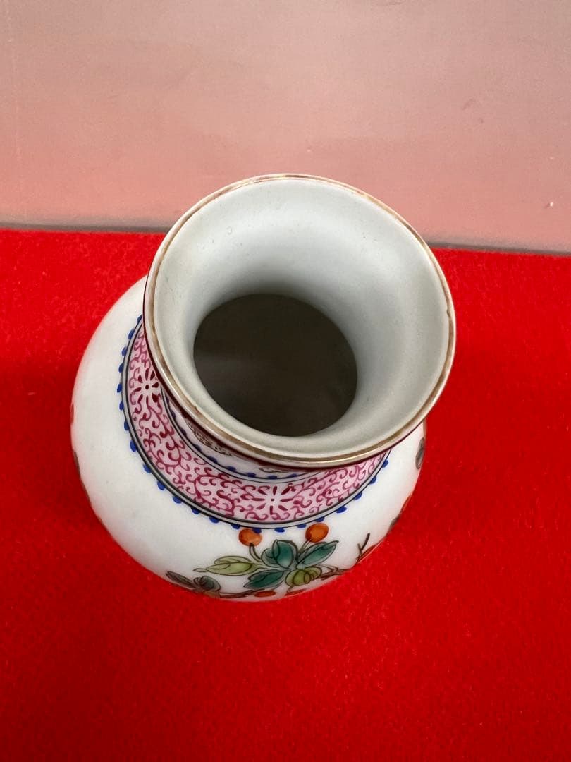 雍正年制 花瓶二個 送料込み￼