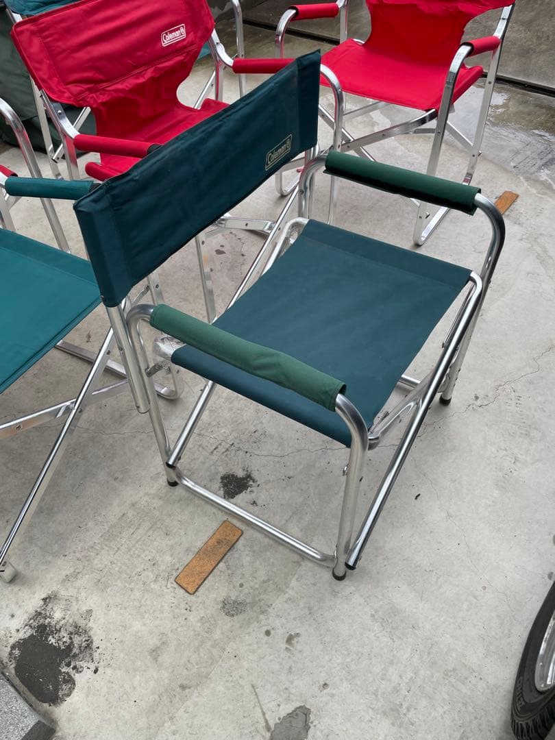 最終値下げ済！引取り限定！Coleman コールマン　キャンピングチェアセット