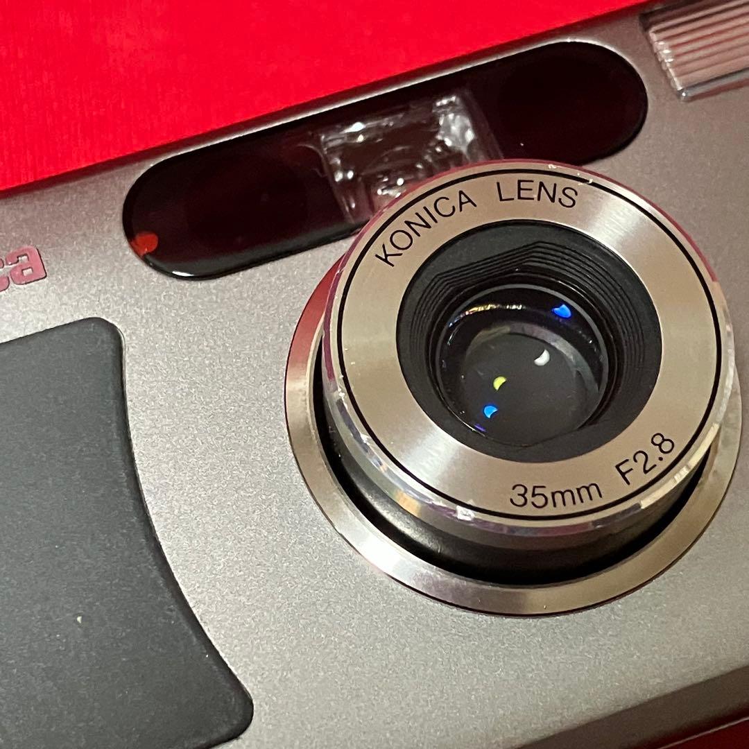Konica BIG mini F シルバー 中古 傷 凹みあり