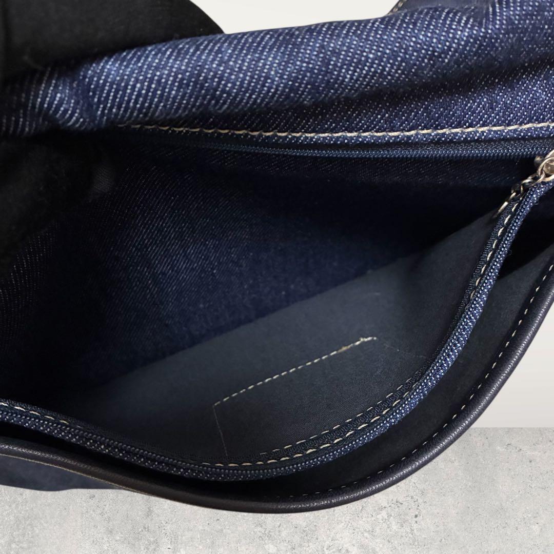 専用　　　美品/超希少!!COACH オールドコーチ デニム ショルダーバッグ