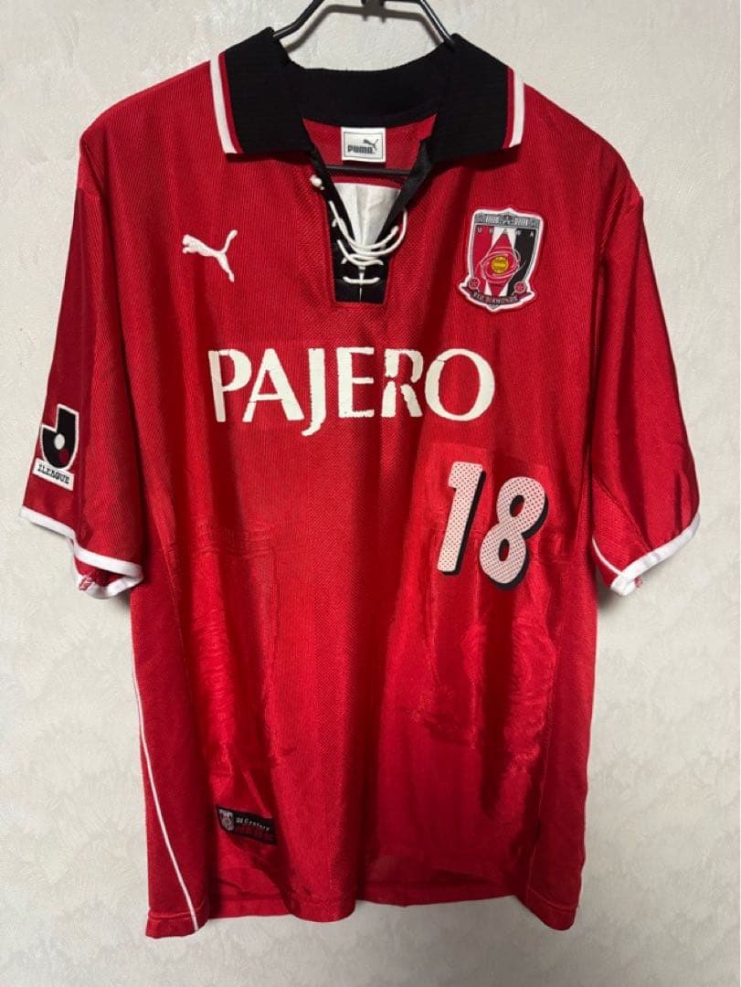 浦和レッズ 01-02 ユニフォーム PUMA XOサイズ 18 永井 雄一郎