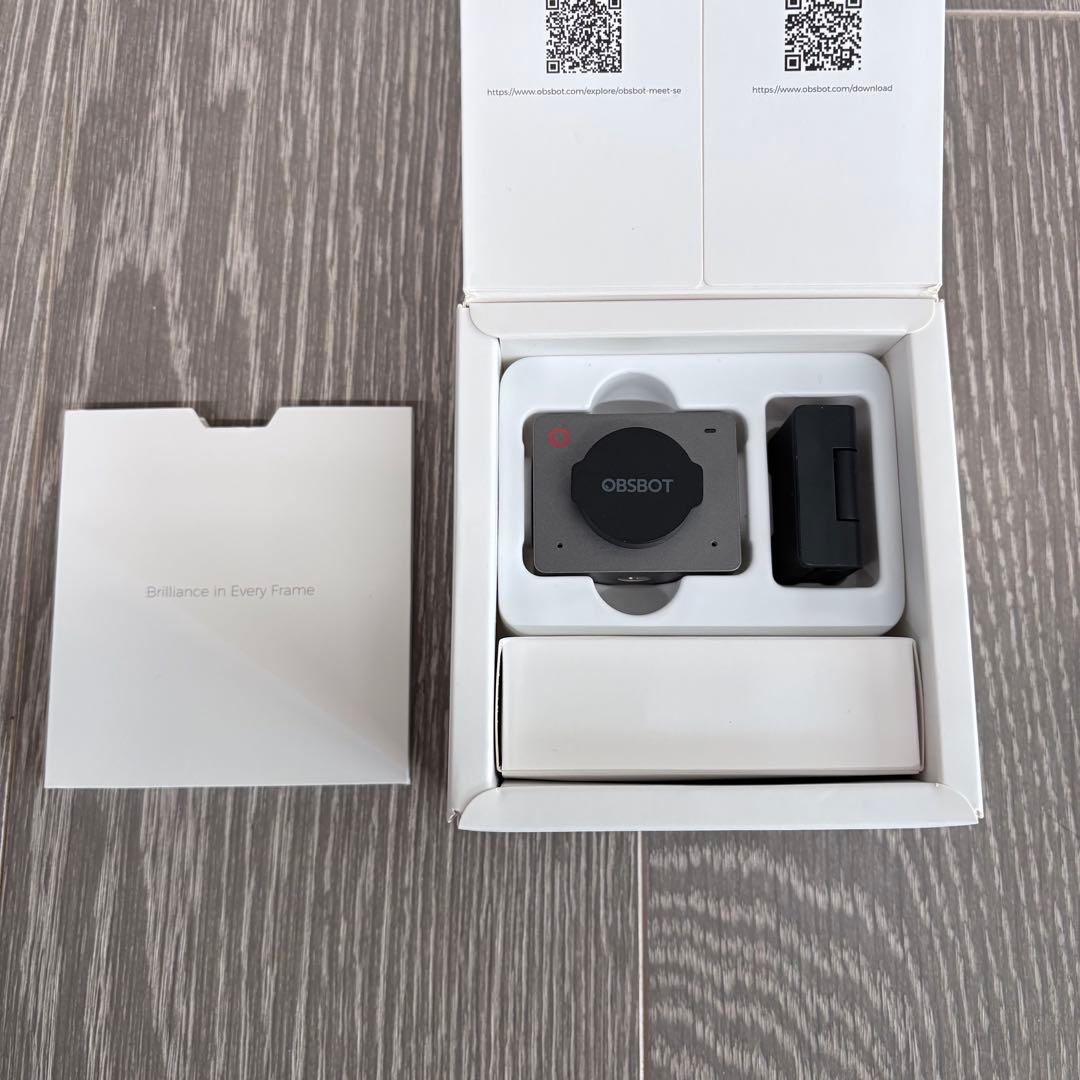 OBSOT MEET SE 1080P Webカメラ　配信　加工 グレー