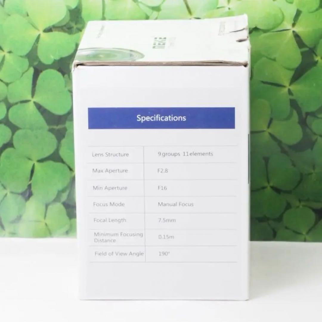 【美品】Meike ⭐️7.5mmf2.8 超広角 対角魚眼レンズ※マニュアル