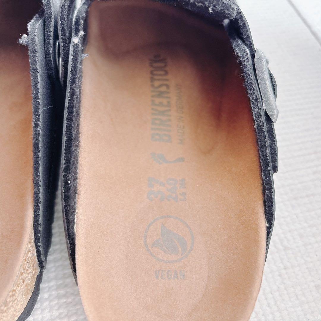 未使用✨ビルケンシュトック ボストン ヴィーガン EU38/24cm ブラック