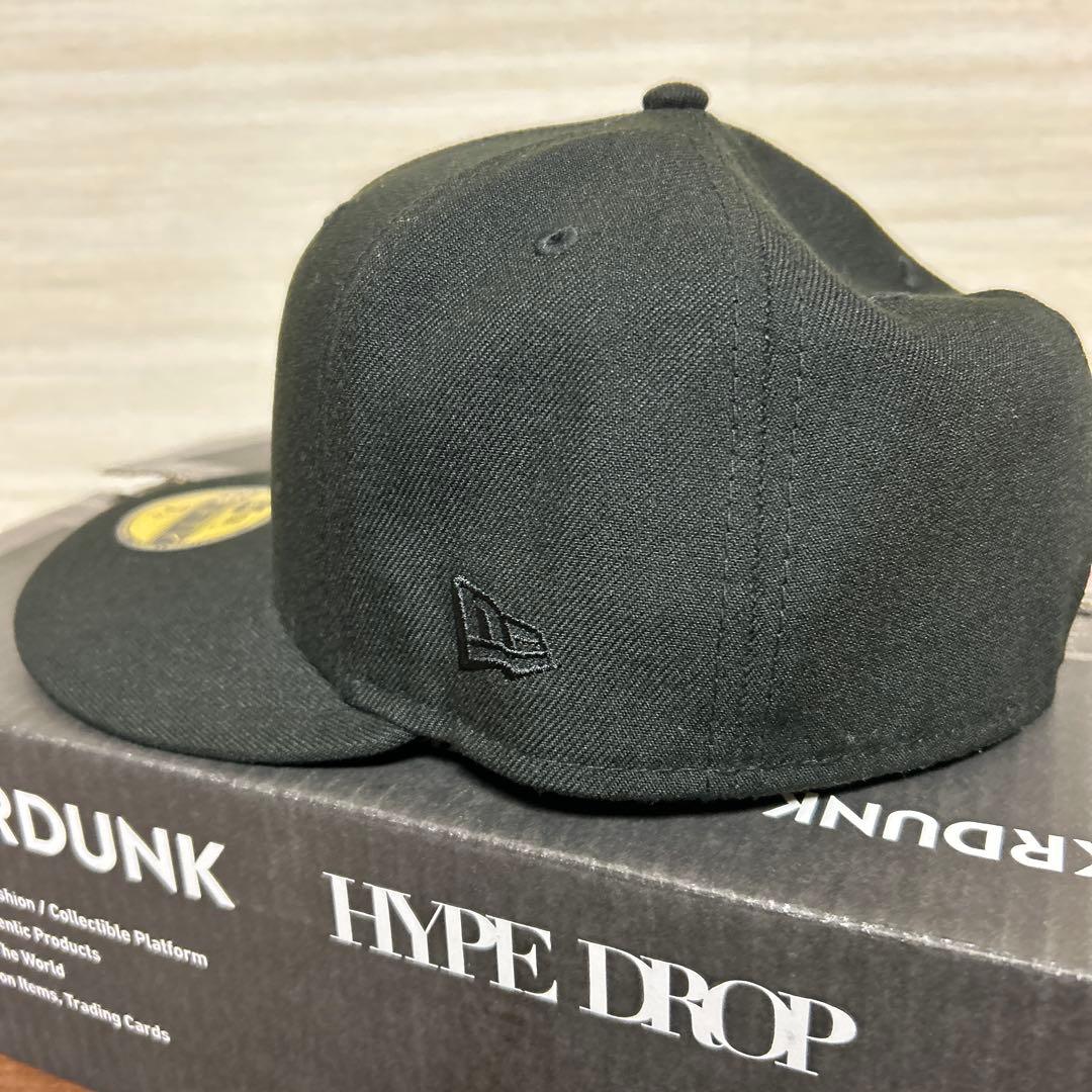 【完売品】STUSSY NEW ERA ニューエラ キャップ 黒黒 7 1/4