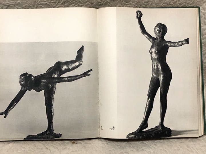 エドガー .ドガ 作クラシカルダンス ブロンズ像