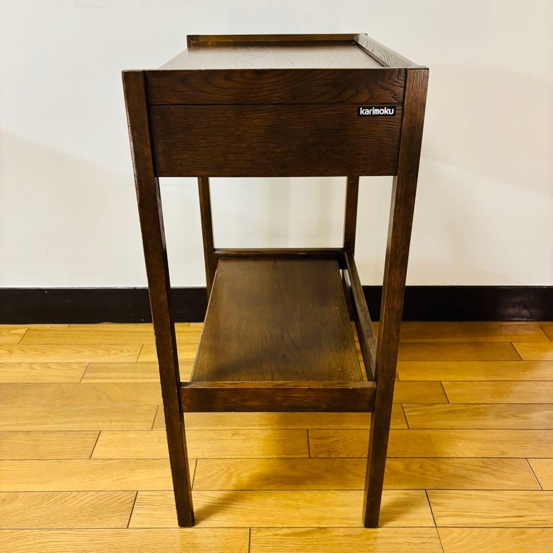 【希少品】カリモクkarimoku サイドテーブル ナイトテーブル　送料込み