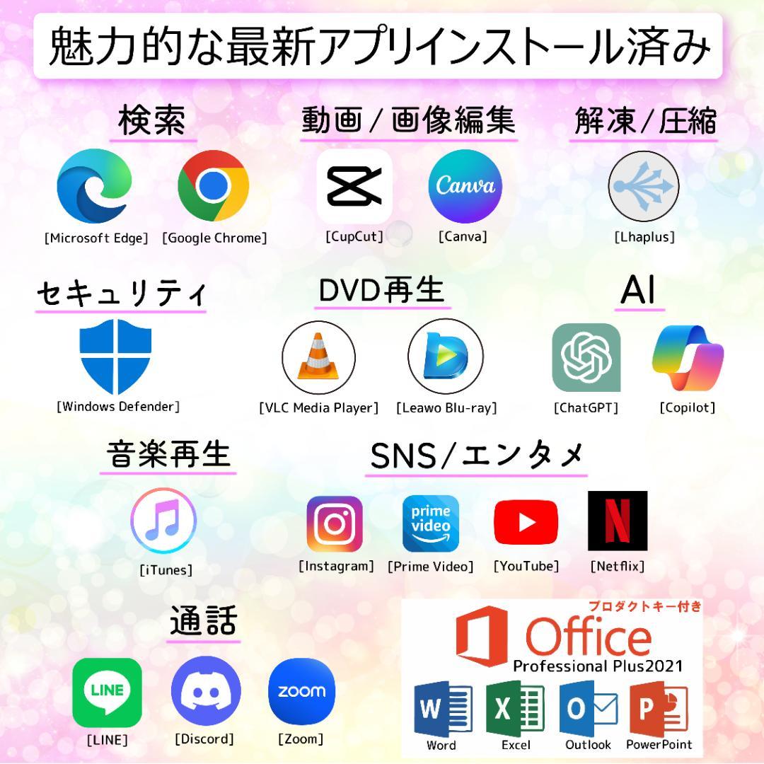 NEC 第8世代i5 新品SSD＋HDD搭載 メモリ16GB ノートパソコン