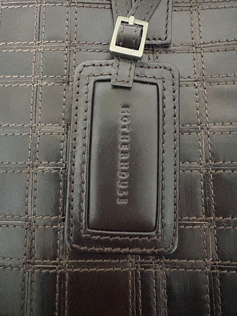 Merry Xmas！マザーハウスアンティークメッシュ ダークブラウン　トート