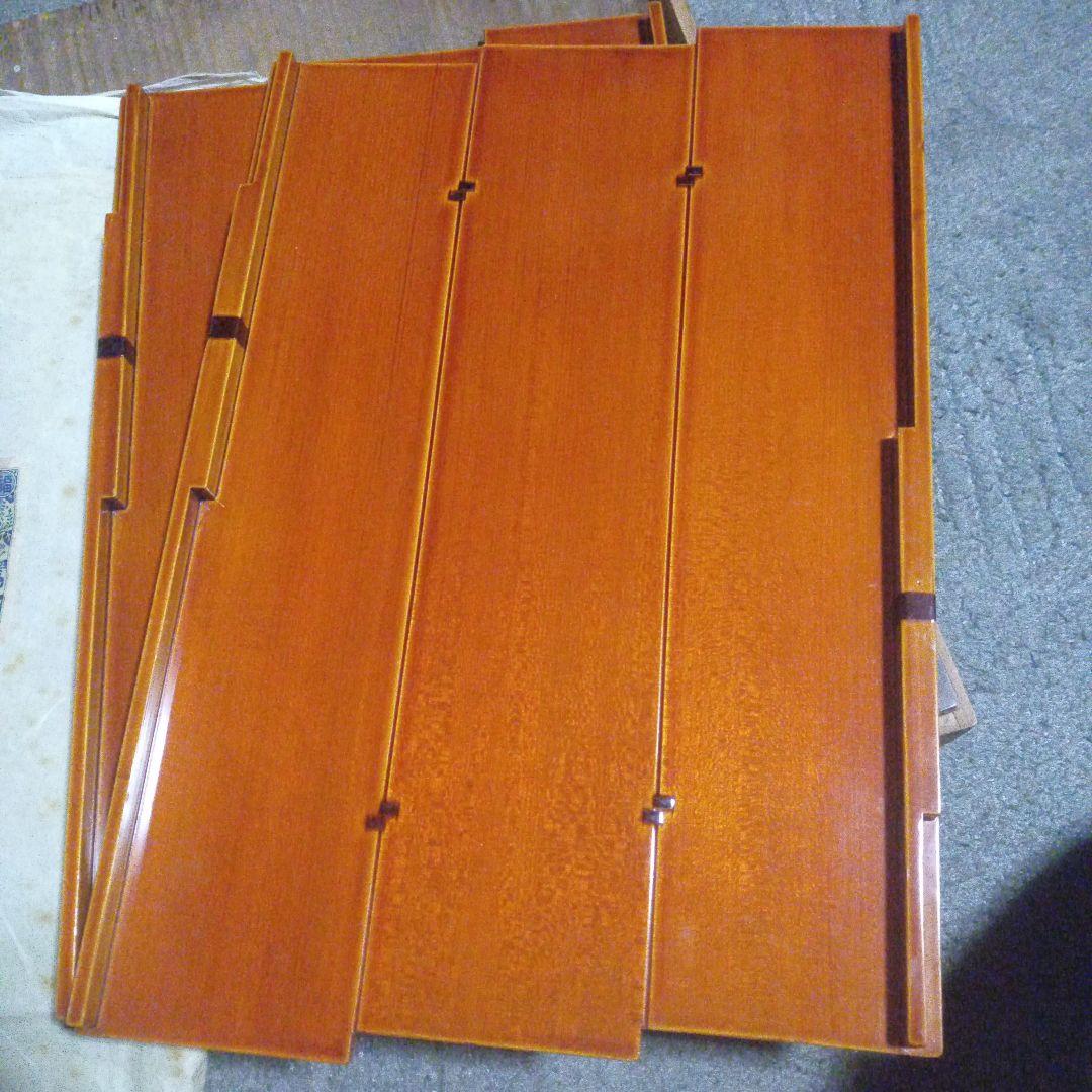 レトロ　春慶漆器　菓子盆１セット　福田吉郎兵衛