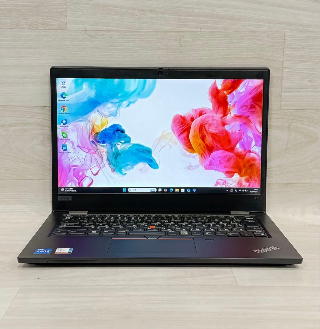 11世代Lenovo ThinkPadレノボノートL13メモリー16GB/SSD