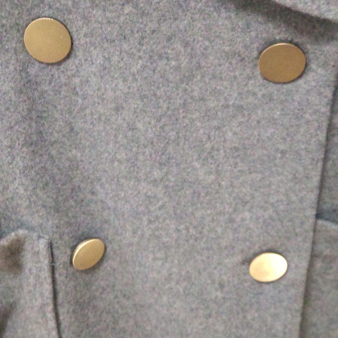 新品未使用 ココディール インペリアルモッサショートPコート グレー