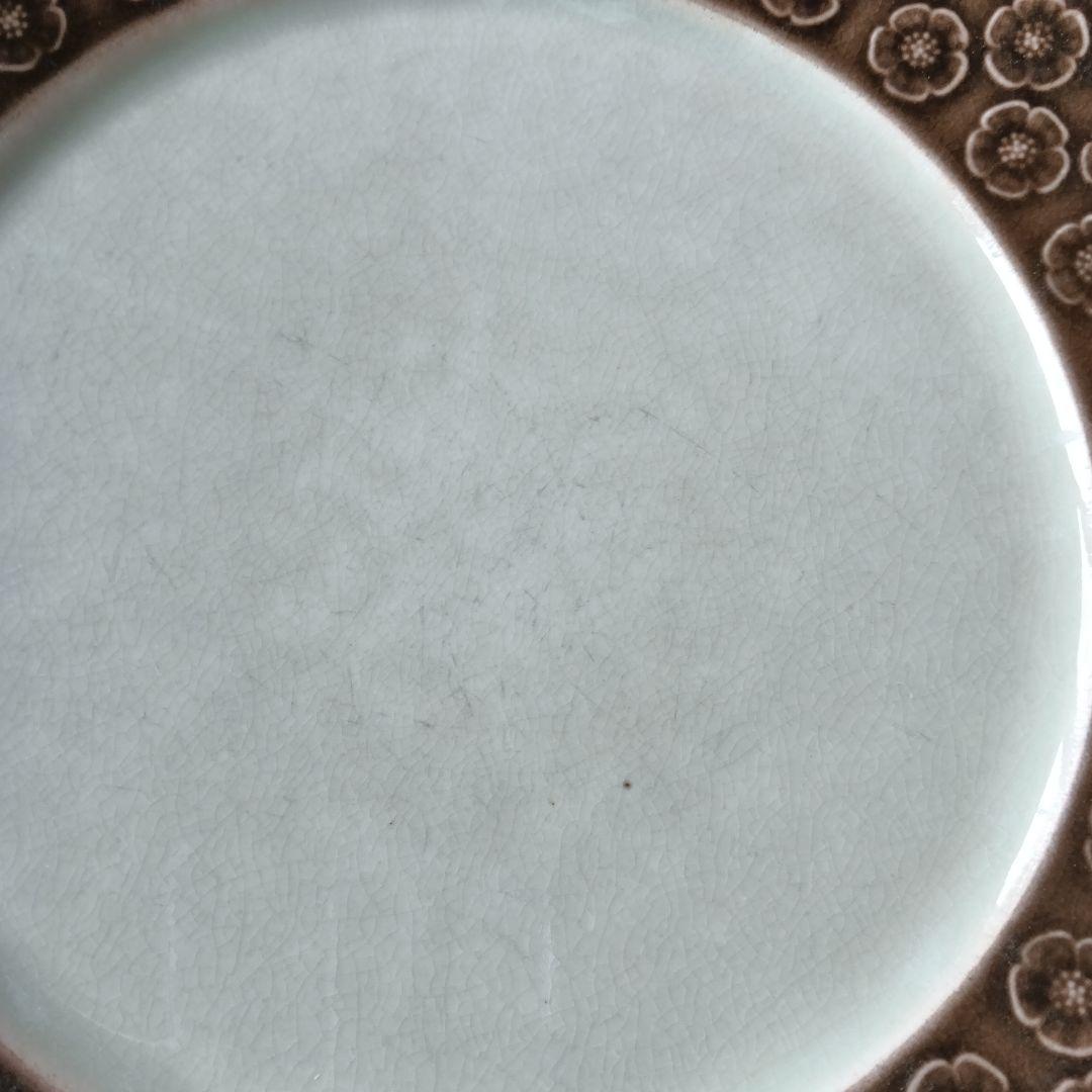 ②クイストゴー　ニッセン　アズール　ブラウン　ディナープレート