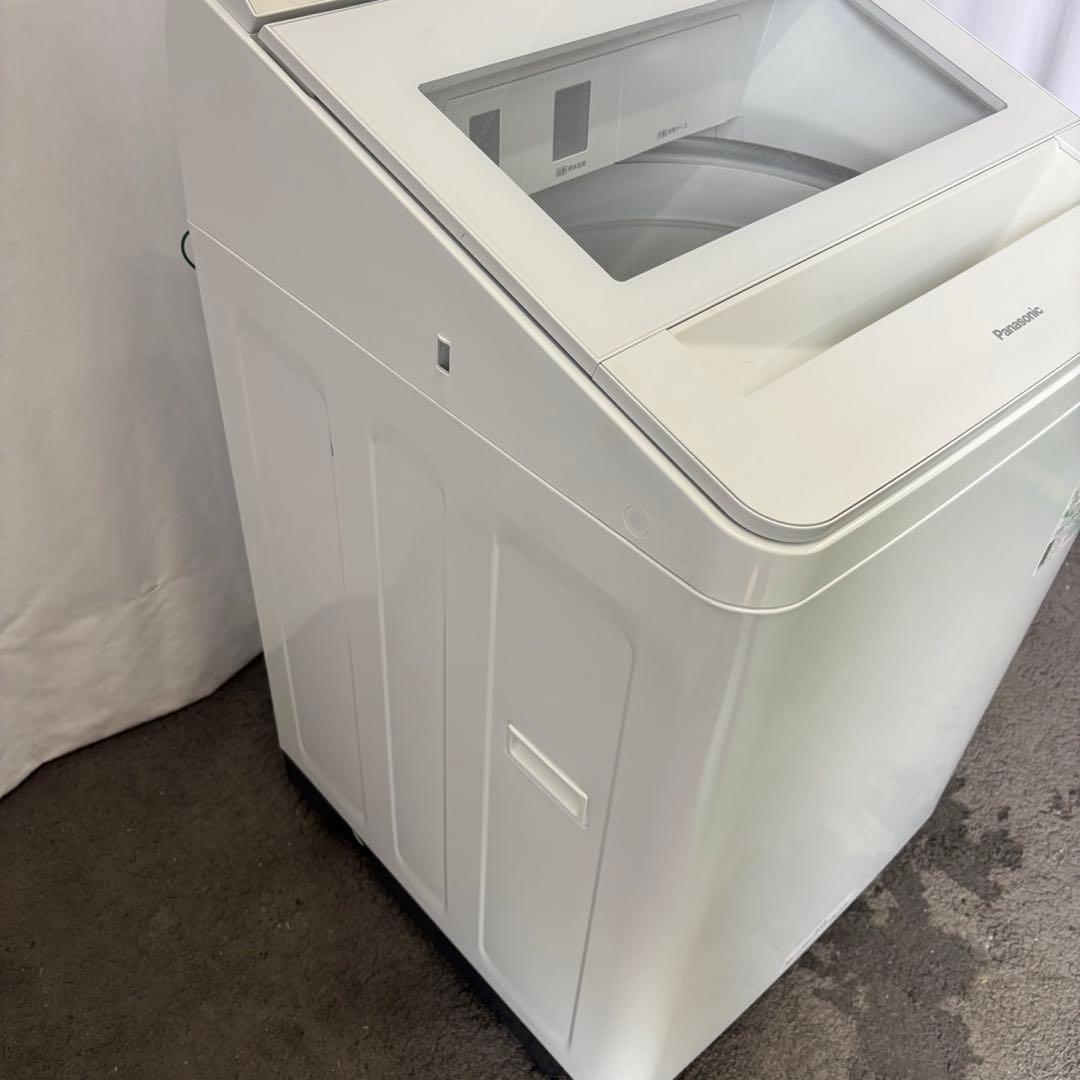 897⭕️洗濯機　パナソニック　12キロ　最新　綺麗　安い　設置無料　白