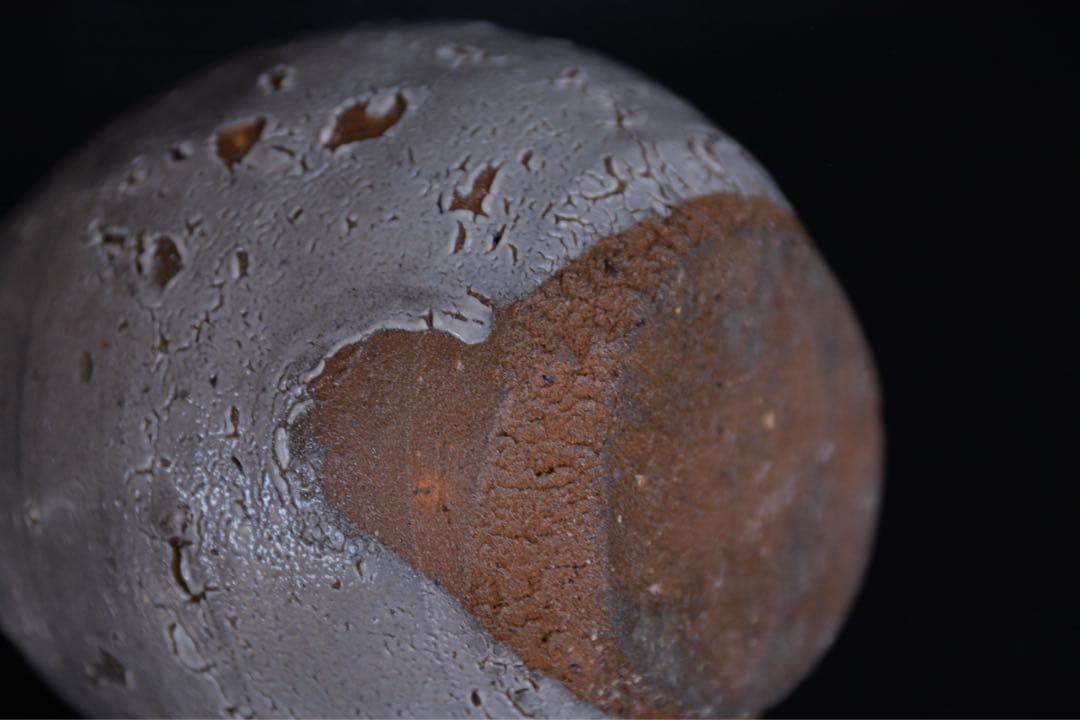 みつるつる様●【中川自然坊】絵唐津徳利