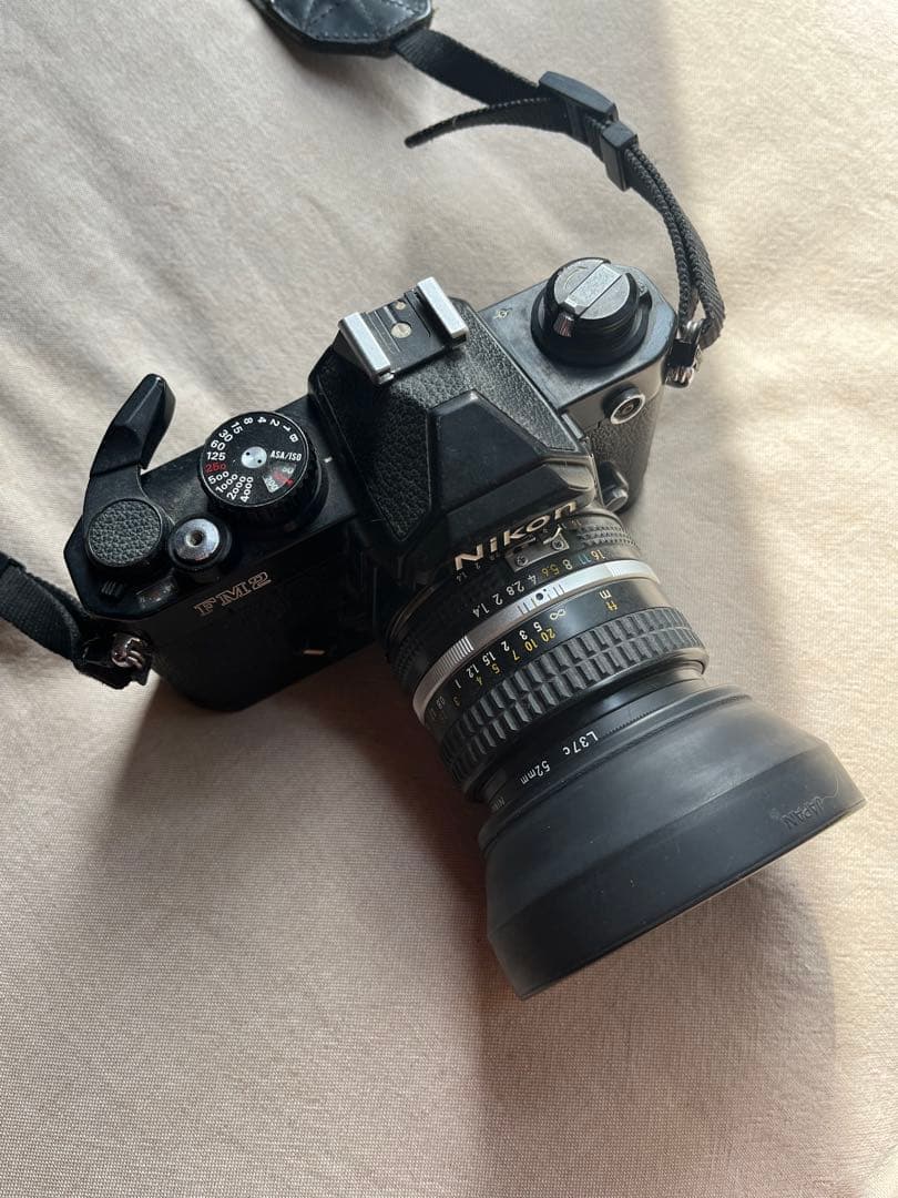 Nikon FM2 一眼レフカメラ 50mmレンズ付き