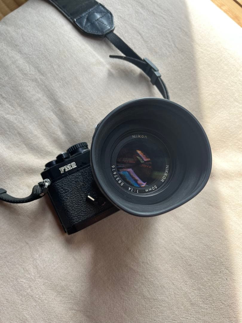 Nikon FM2 一眼レフカメラ 50mmレンズ付き