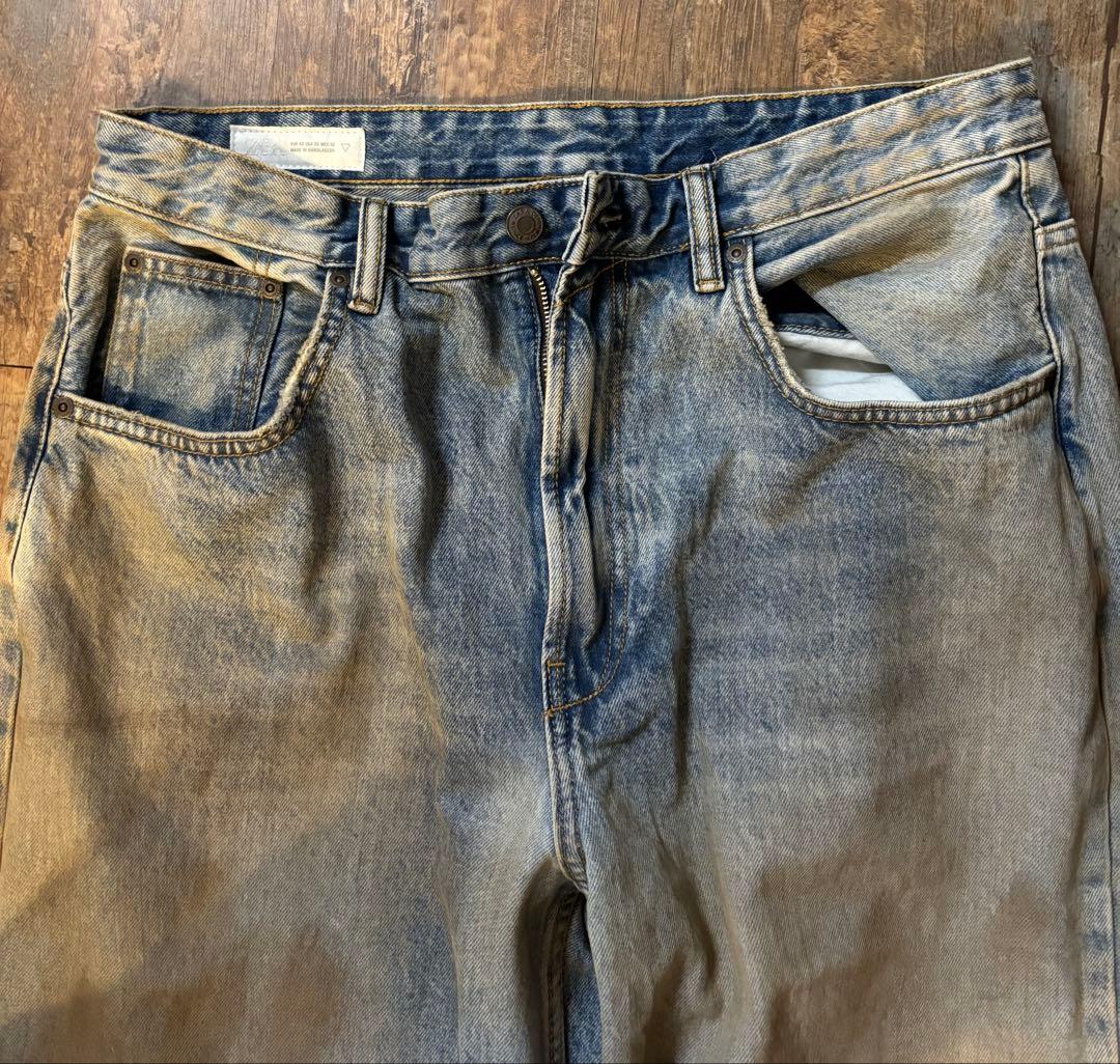 【最終値下げ】ZARA デニムバギー BAGGY FIT 42