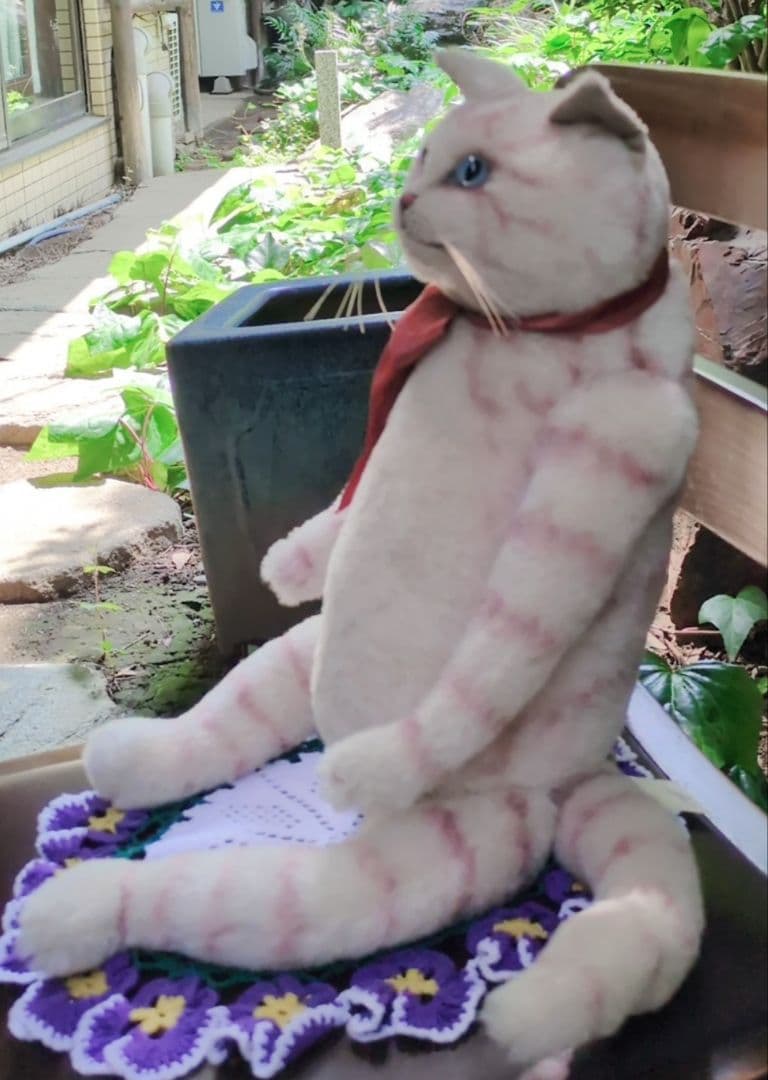 海外テディベア作家 Lily Bear Cat