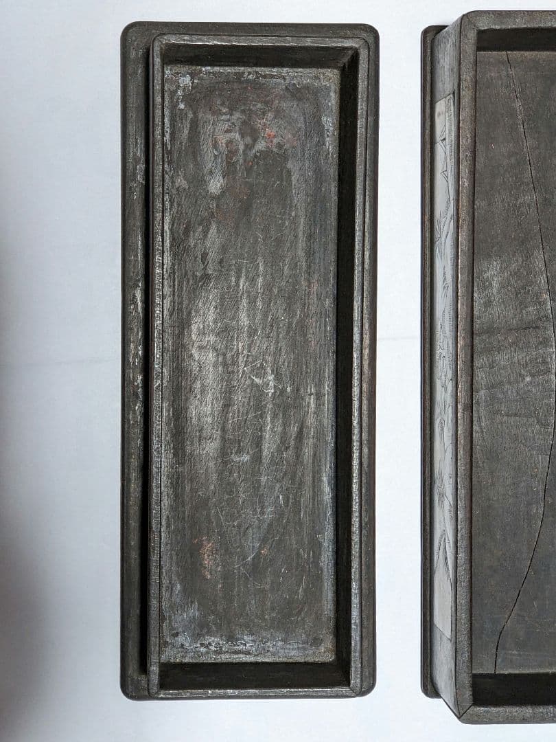 ⭐古美術品 清時代 中国 朝鮮 李朝 楼閣 橋人物図 螺鈿細工 手箱 骨董品