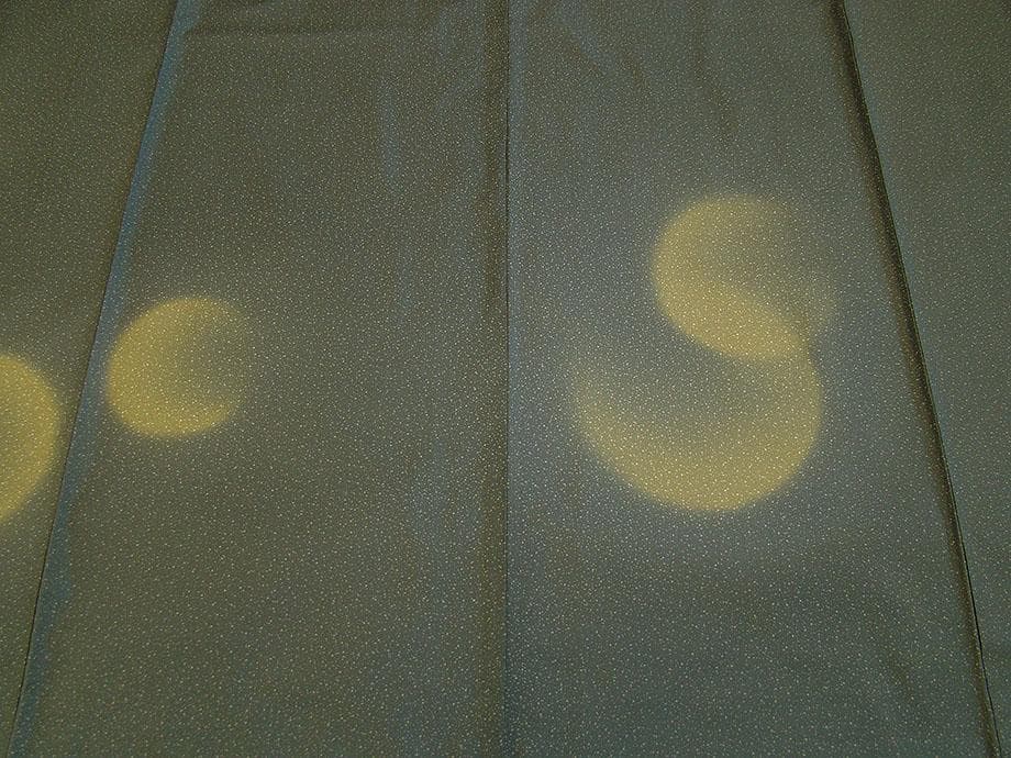 美品 本場縞大島紬 附下げ・訪問着（正絹）仕立上り＜TT1281＞